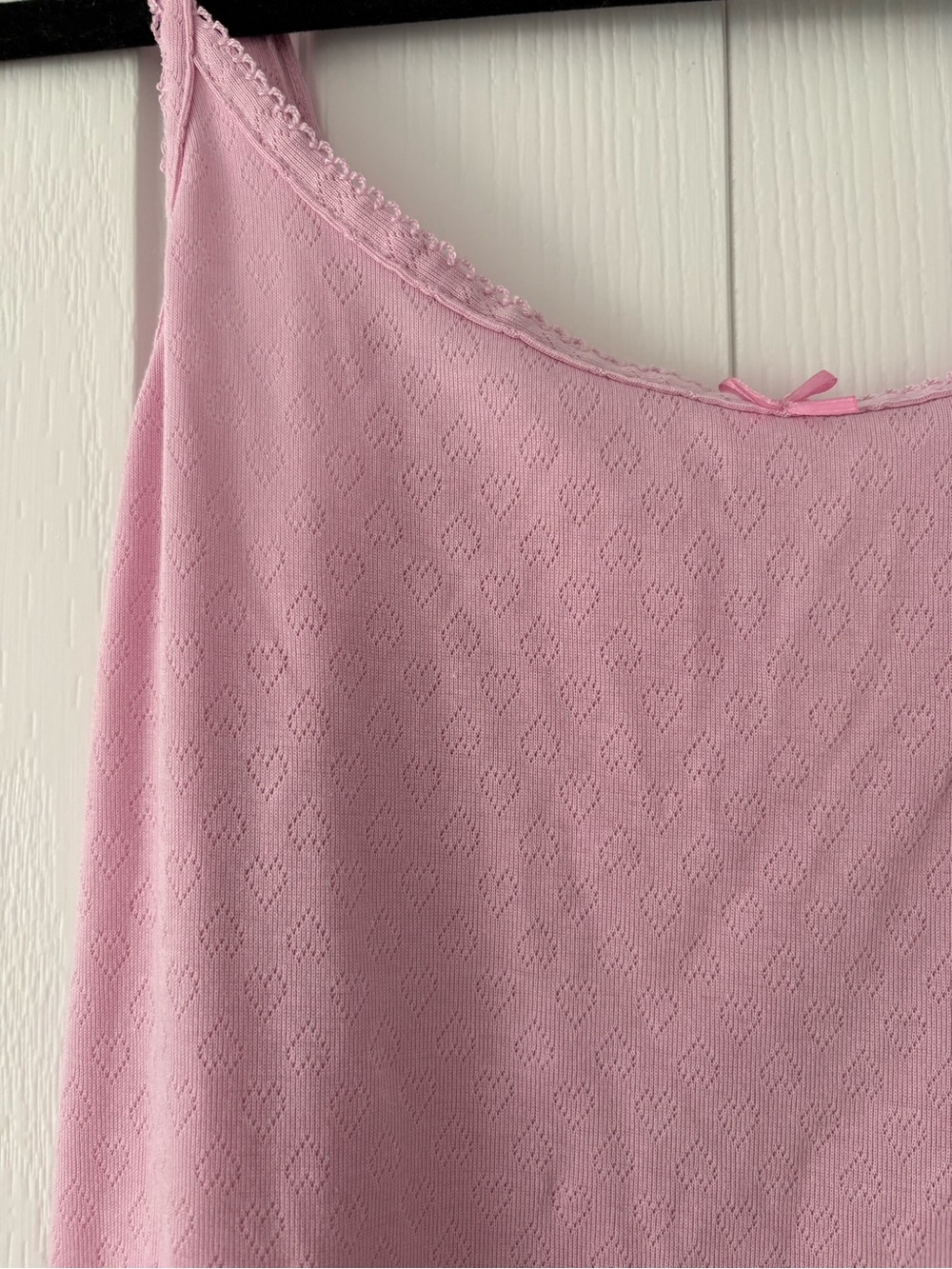 Laura Ashley Pink Pajama Top - Picture 4 of 4